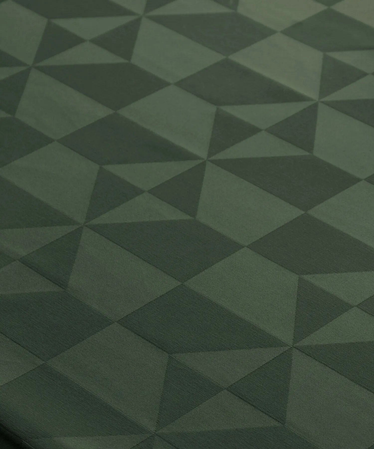 - Dug - Wind Damask 160x370 cm - Skovgrøn*Compliments Best