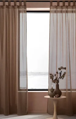 - Gardin - Boho Curtain 140x260 cm w/loops - Brun*Compliments Hot