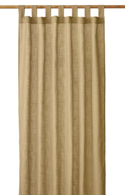 - Gardin - Nivo Curtain 140x260 cm w/loops - Mustard*Compliments New