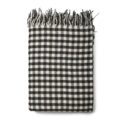 - Gingham - Plaid - 140x200 - Chocolate*Compliments Online