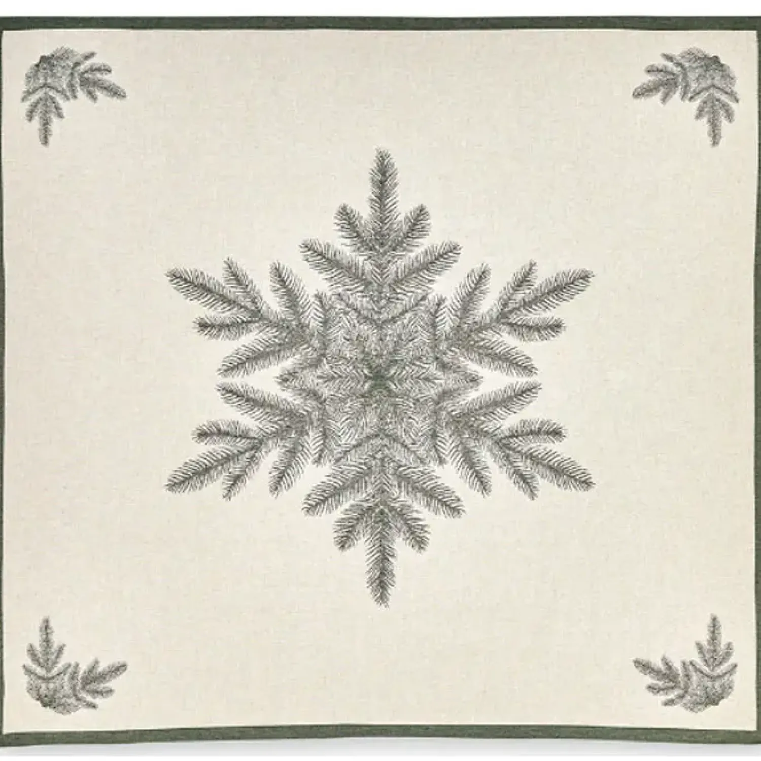 - Juletræstæppe - Baum Christmas Rug - Grøn - 130x130 cm^Compliments Best