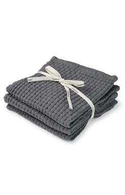 - Karklud - Hazel Cloth 28x28 cm - 3 pack - Grå*Compliments Discount