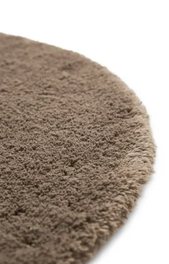 - Loop Bath Mat dia. 75 cm - Brun*Compliments New