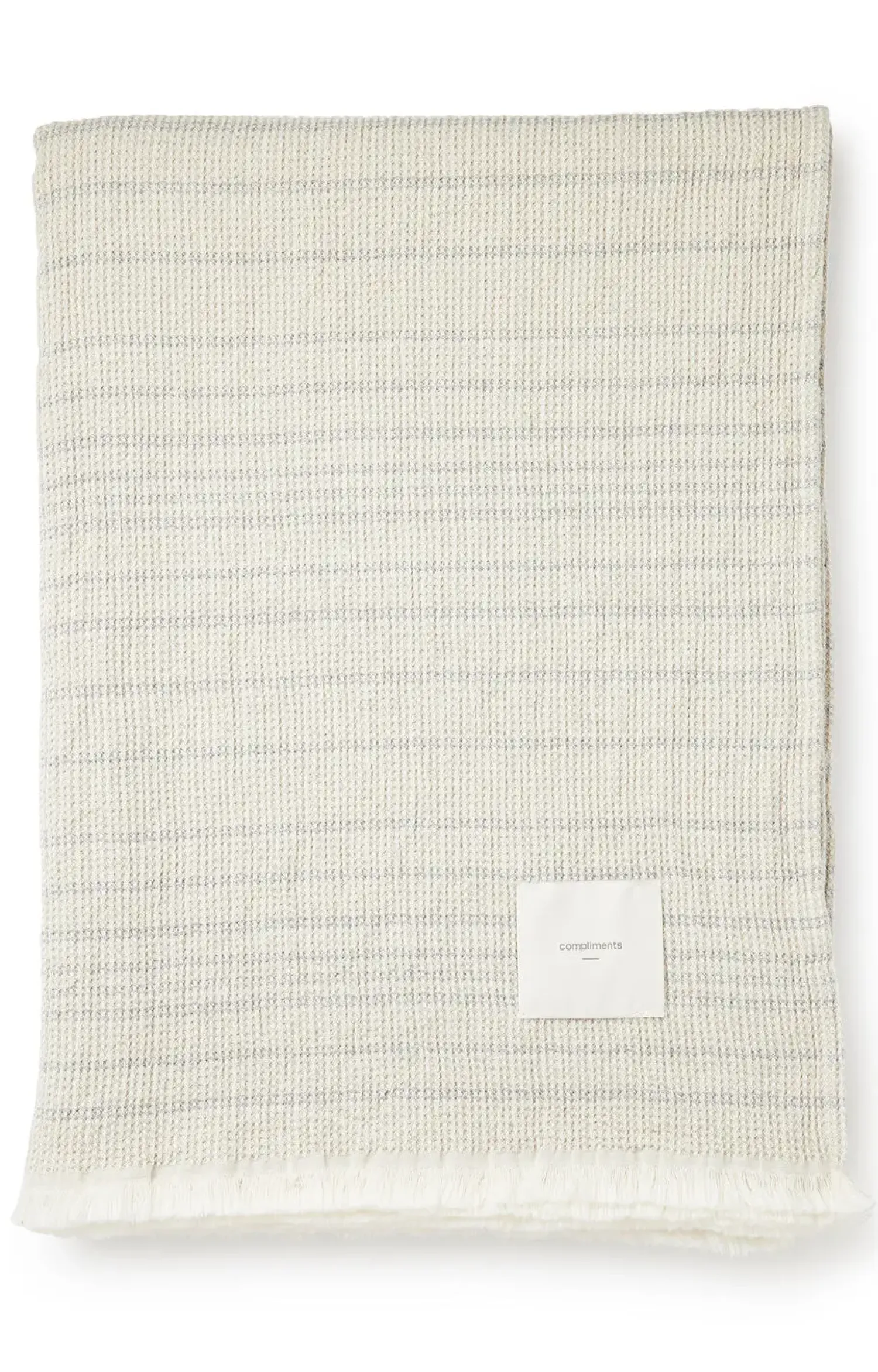 - Plaid - Cielo Throw 130x190 cm - Sand/grå^Compliments Hot