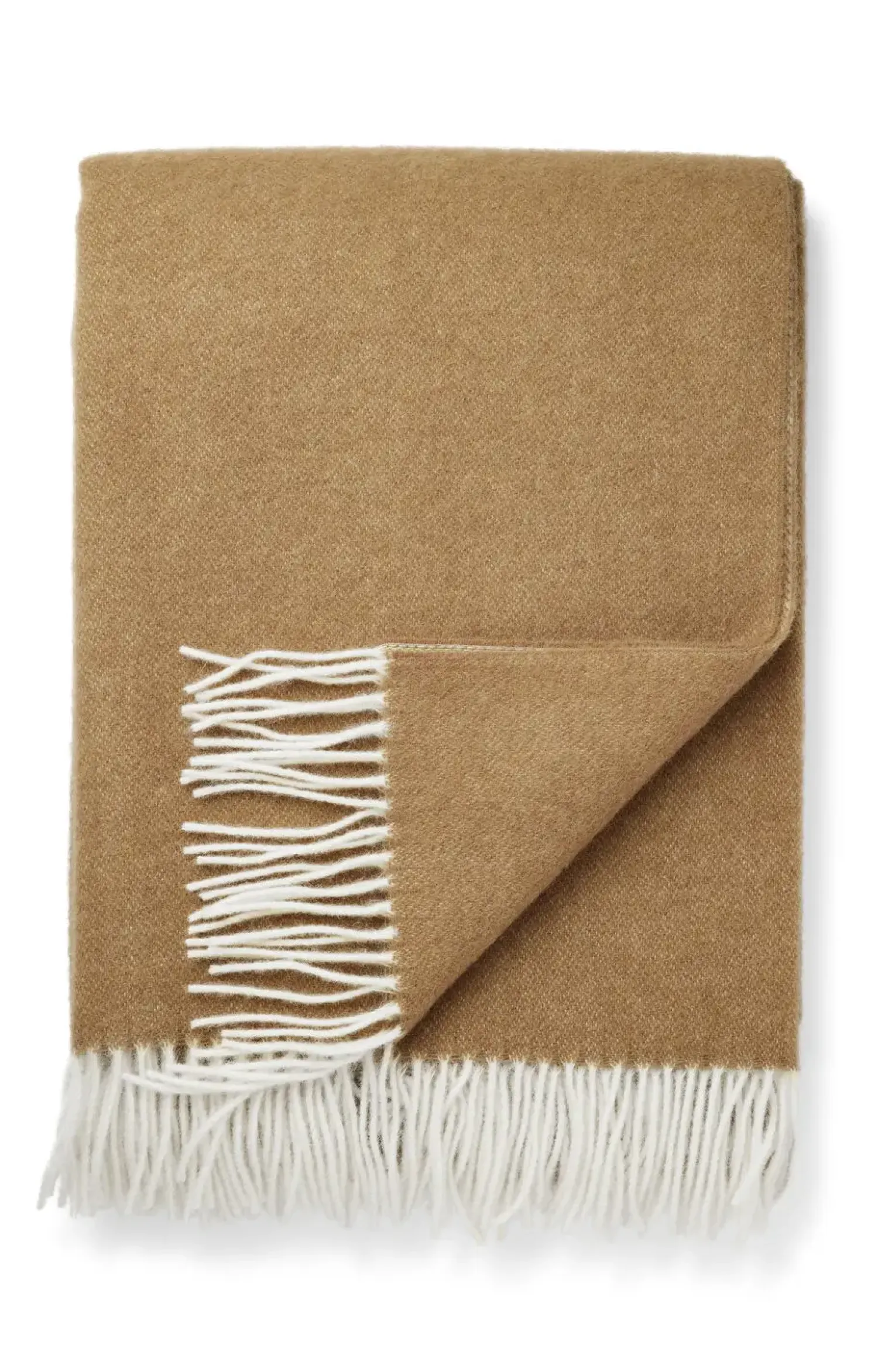 - Plaid - Duo Throw - 140x200 cm - Camel^Compliments Discount