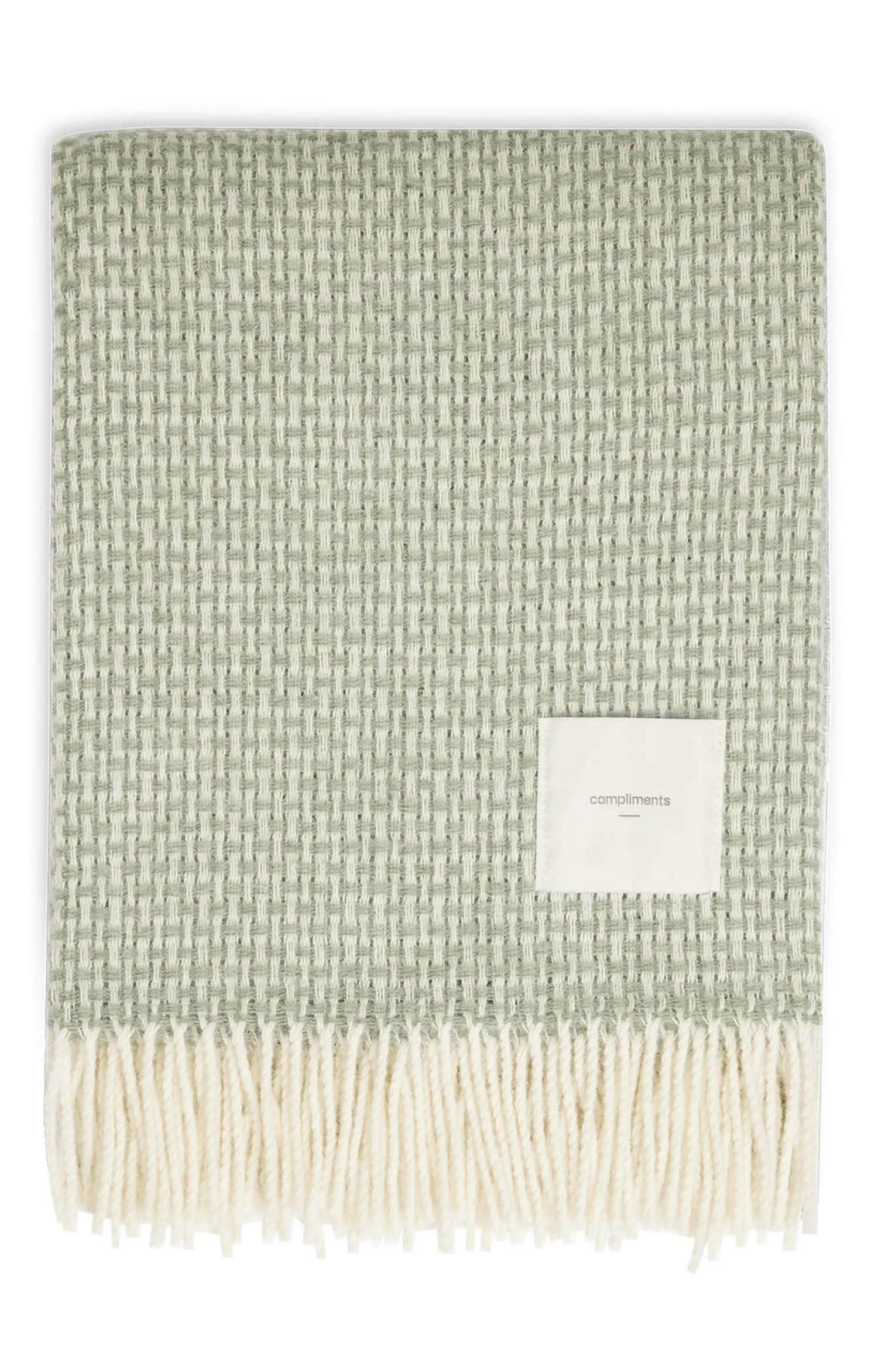 - Plaid - Nest Throw 140x200 cm - Grøn^Compliments