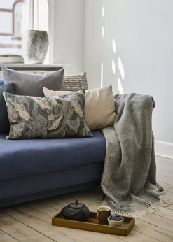 - Plaid - Waves Throw 140x200 cm - Grå*Compliments Best