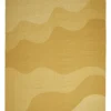 - Plaid - Waves Throw - 140x200 cm - Mustard^Compliments Best