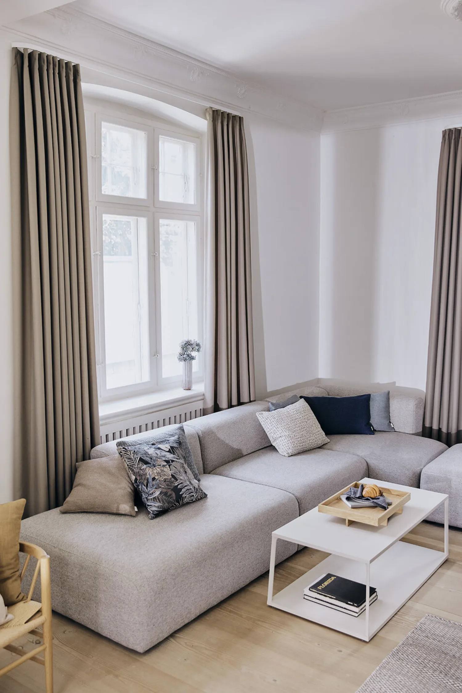 - Pudebetræk Aspen 45x60 cm - Ecru^Compliments Sale