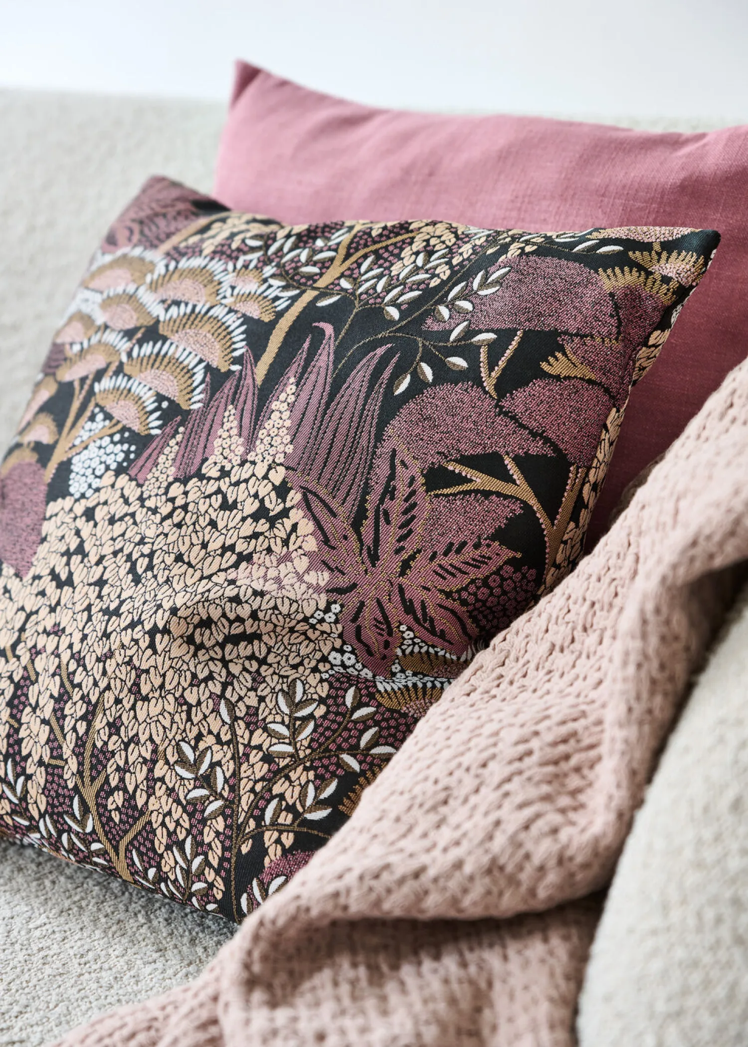 - Pudebetræk Marrakech 50x50 cm - New rose*Compliments Hot