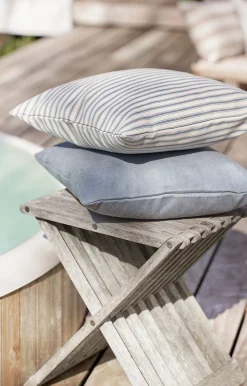 - Pudebetræk Outdoor Basic 45x45 cm - Støvet blå*Compliments Clearance