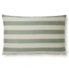 - Pudebetræk Outdoor Stripe 40x60 cm - Grøn^Compliments Best