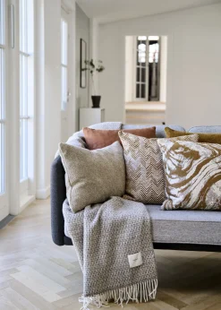 - Pudebetræk Trail 50x50 cm - Okker*Compliments Online