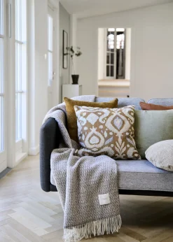 - Pudebetræk Tundra 50x50 cm - Mustard^Compliments New