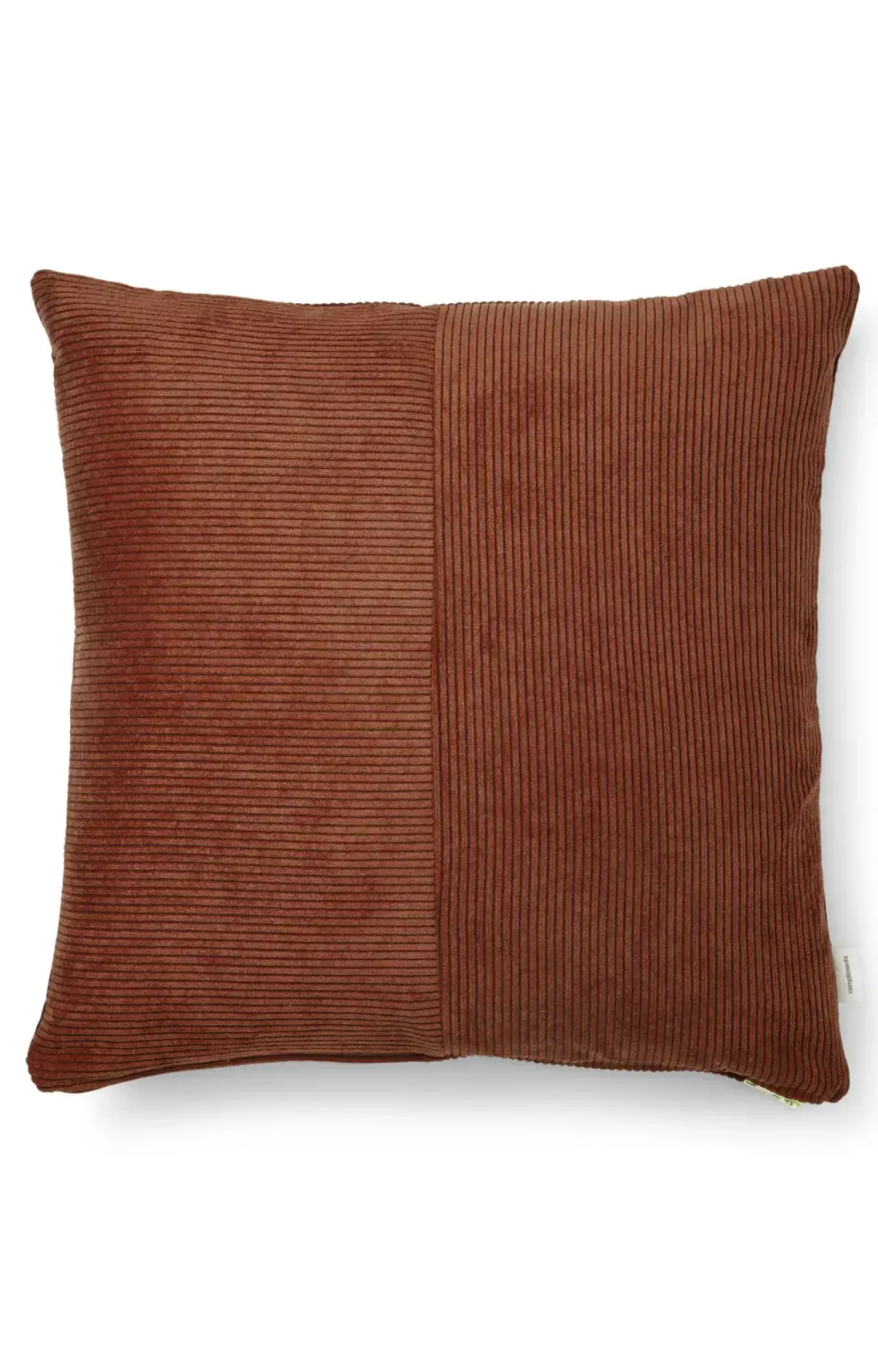 - Pudebetræk Wille 45x45 cm - Brick*Compliments Clearance