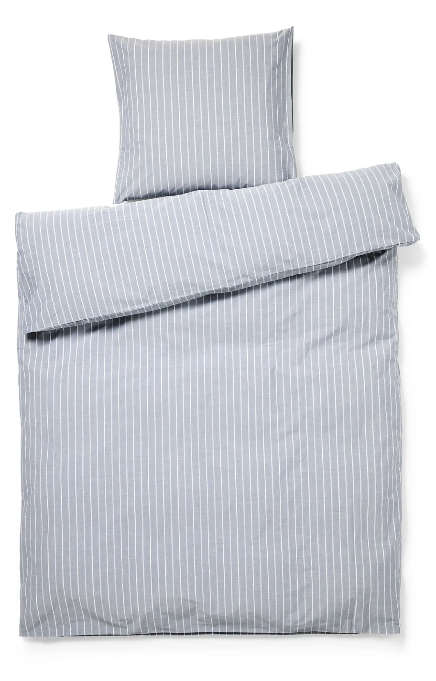 - Sengetøj - Blik Bed Linen 200x220/60x63 (2) cm - Blå*Compliments Sale