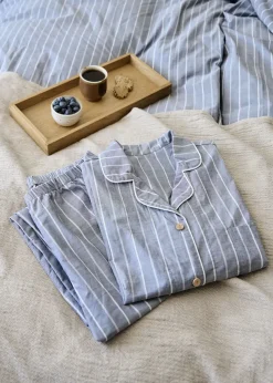 - Sengetøj - Blik Bed Linen 140x200/60x63 cm - Blå*Compliments Best