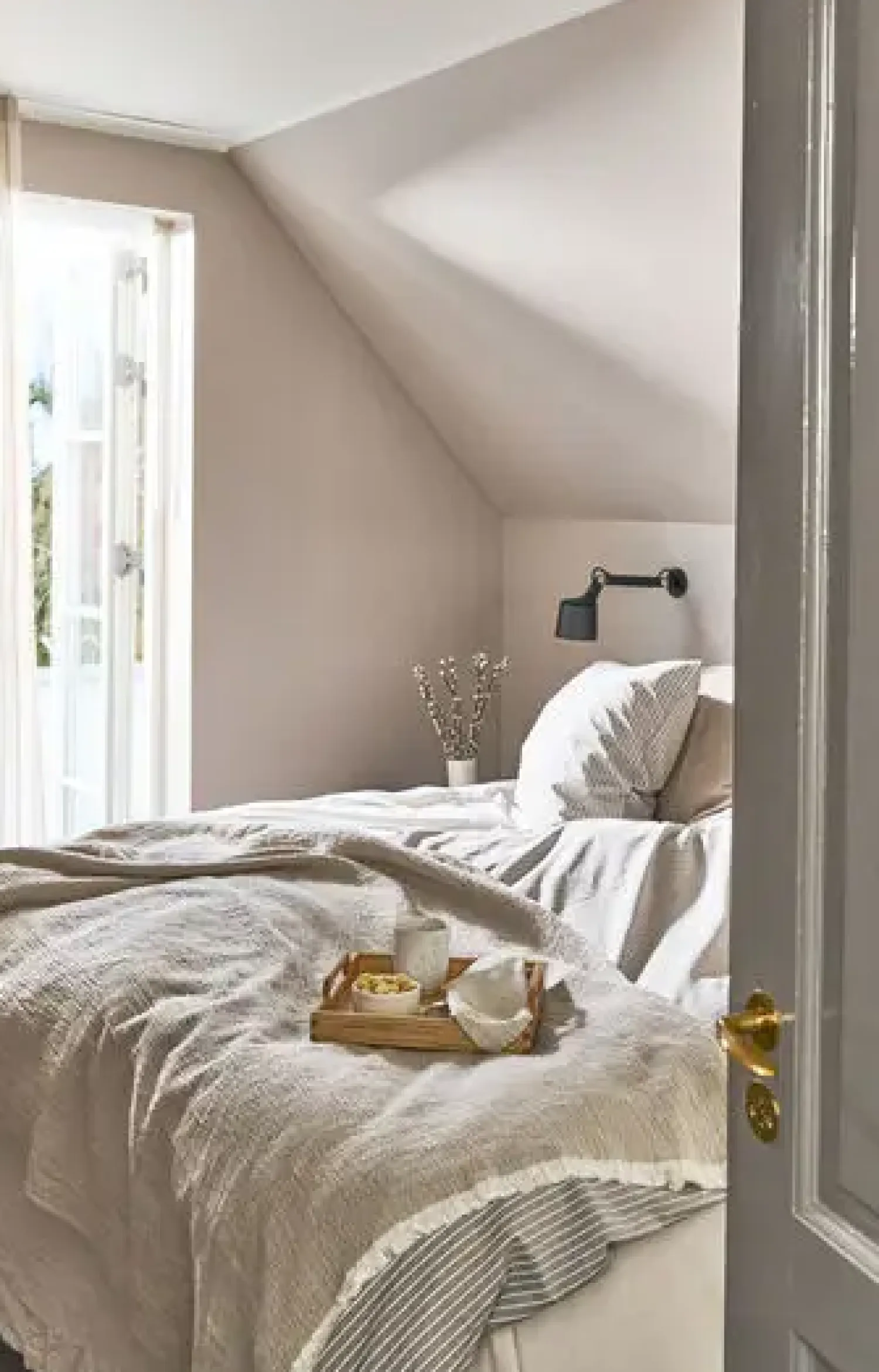 - Sengetøj - Fjord Bed Linen 140x200/60x63 cm - Sand*Compliments Discount