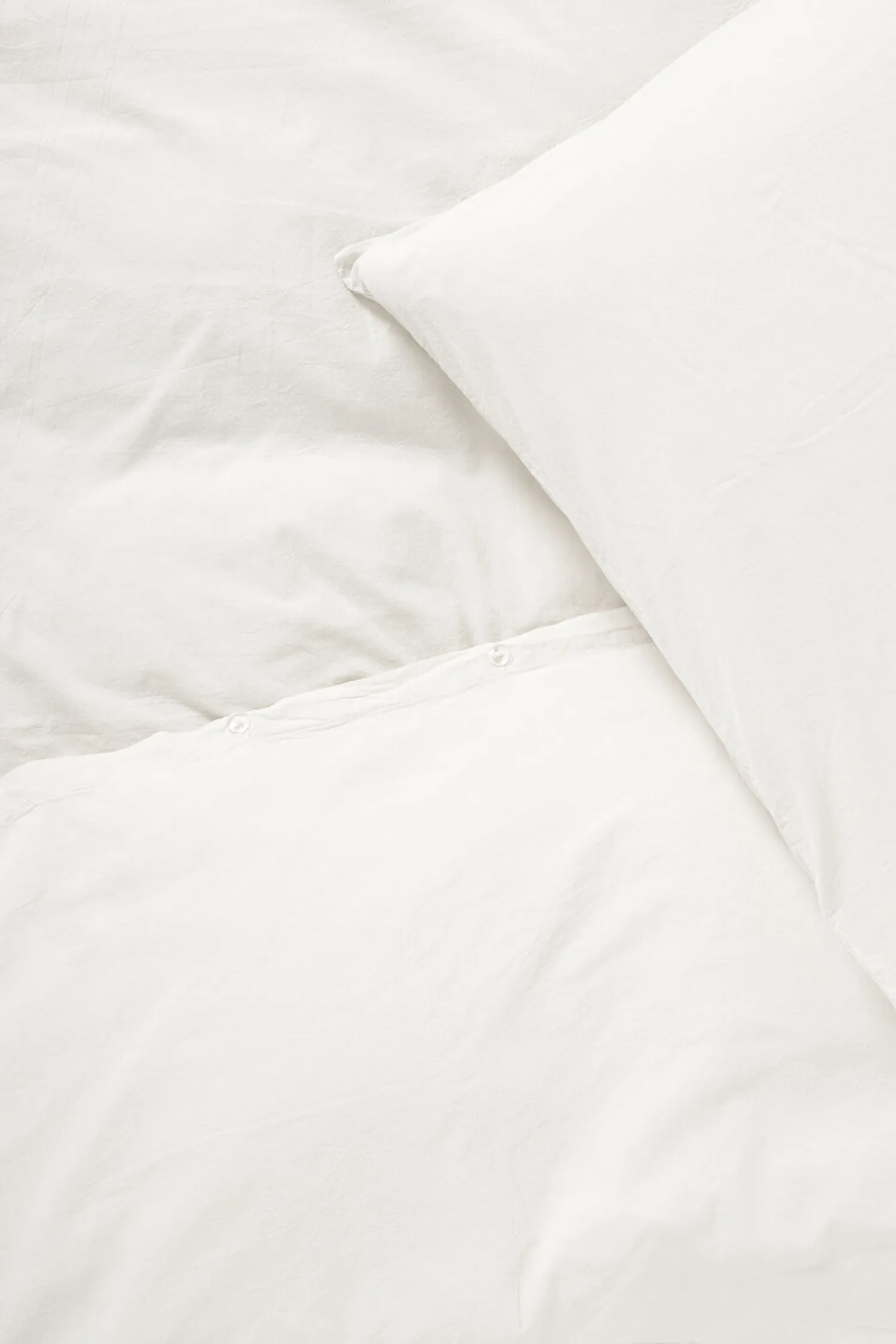 - Sengetøj - Stone Bed Linen 200x200/60x63 (2) cm - Hvid^Compliments Sale