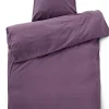 - Sengetøj - Stone Bed Linen 140x220/60x63 cm - Plum^Compliments