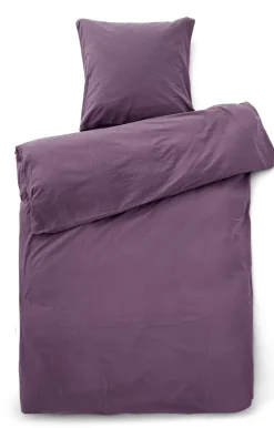 - Sengetøj - Stone Bed Linen 140x220/60x63 cm - Plum^Compliments