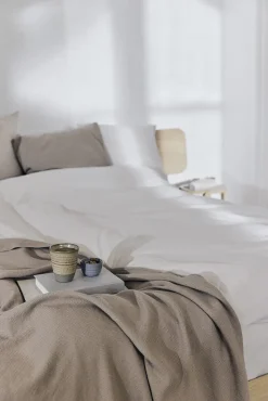 - Sengetøj - Stone Bed Linen 140x200/60x63 cm - Moon*Compliments Sale