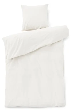 - Sengetøj - Stone Bed Linen 140x200/60x63 cm - Hvid*Compliments Sale