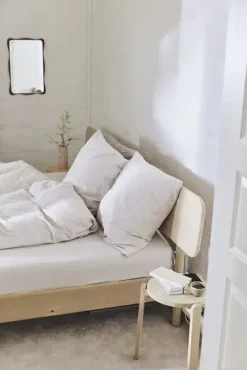 - Sengetøj - Stone Bed Linen 140x220/60x63 cm - Moon*Compliments