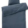 - Sengetøj - Stone Bed Linen 140x200/60x63 cm - Mørk blå^Compliments Discount
