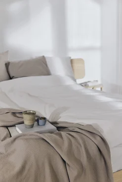 - Sengetøj - Stone Bed Linen 240x220/60x63 (2) cm - Moon^Compliments Online