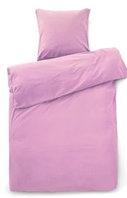 - Sengetøj - Stone Bed Linen 140x200/60x63 cm - Pink Sky^Compliments