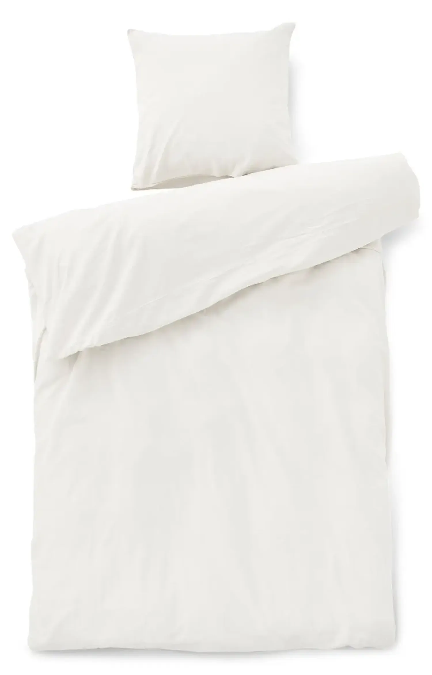 - Sengetøj - Stone Bed Linen 240x220/60x63 (2) cm - Hvid*Compliments Sale