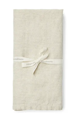 - Serviet - Arles Napkin 45x45 cm - 2 Pack - Linen^Compliments New
