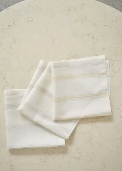 - Serviet - Brise Napkin 45x45 cm - 4 pack - Gul*Compliments Outlet