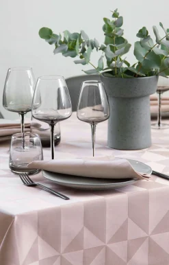 - Serviet - Wind Damask 45x45 cm - Rose*Compliments Discount