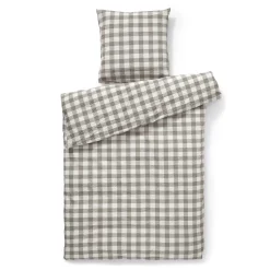 - Squarre - Sengetøj - L200 - Taupe*Compliments Sale