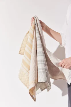 - Viskestykke - Mount Tea Towels 50x70 cm - 2 pack - Sand*Compliments Outlet