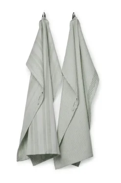 - Viskestykke - Mount Tea Towels 50x70 cm - 2 pack - Grøn*Compliments Outlet