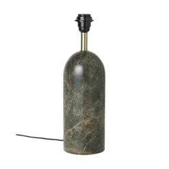 - Asta lampefod/base - Marmor - Forest Green - med lidt rødt*Cozy Living Discount