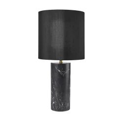 - Ella Marmor Lampe Pure Black m. Noir skygge^Cozy Living Best