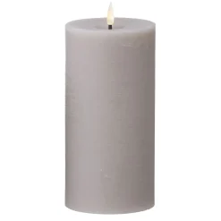 - LED Rustik stearinlys STEN - D10 H20 cm.^Cozy Living Sale