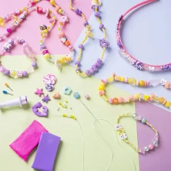 - DIY Kit Smykker Børn, ass. farver, 1 pk.*Creativ Company Best