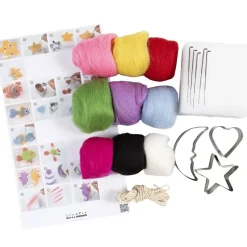 - DIY Kit Nålefiltning, Dyr i vandet, 1 pakke*Creativ Company Outlet