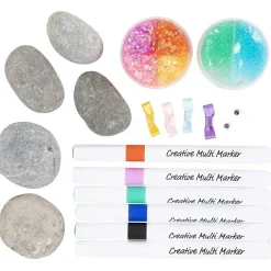 - DIY Kit Stendekoration, ass. farver, Monster, 1 pk.*Creativ Company New