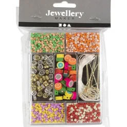 - DIY Mix Smykker, stærke farver, Frugtmix, 1 pk.^Creativ Company Discount