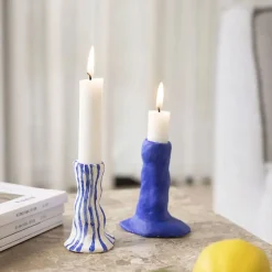 - Mini DIY Kit Modellering, ultra marine, Lysestage, 1 pk.^Creativ Company Outlet