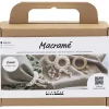 - Mini DIY Kit Macramé, off white, Servietring, 1 pk.^Creativ Company Online