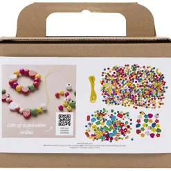 - Mini DIY Mix Perle Smykker, glade farver, 1 pk.^Creativ Company Clearance