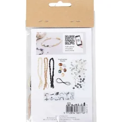- Mini DIY Kit Smykker, Armbånd med knyttet lås, 1 pk.*Creativ Company Sale