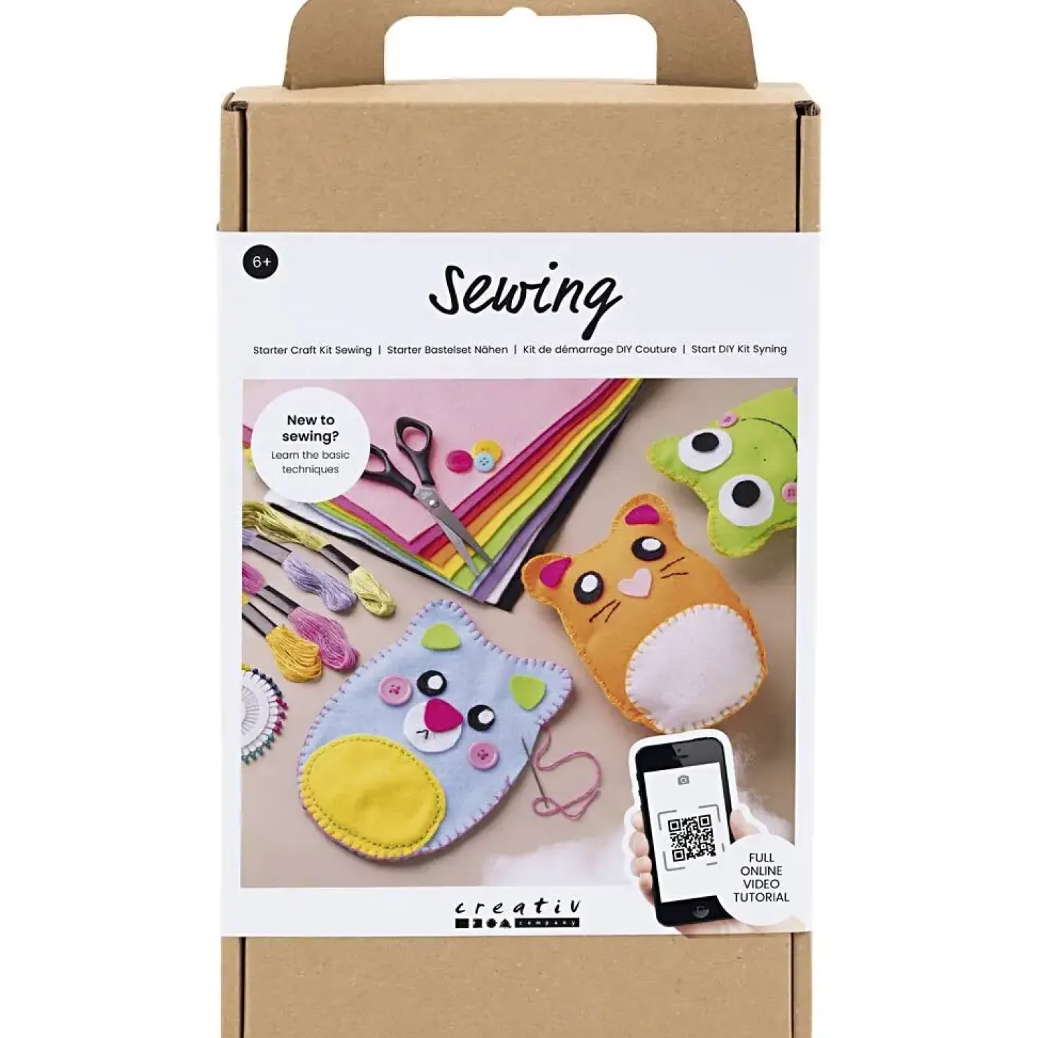 - Start DIY Kit Syning, Bamser, 1 pk.^Creativ Company Best